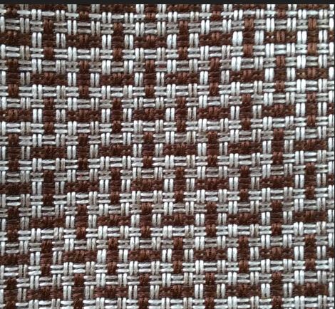 Рогожка Корфу 051-28 коричевая