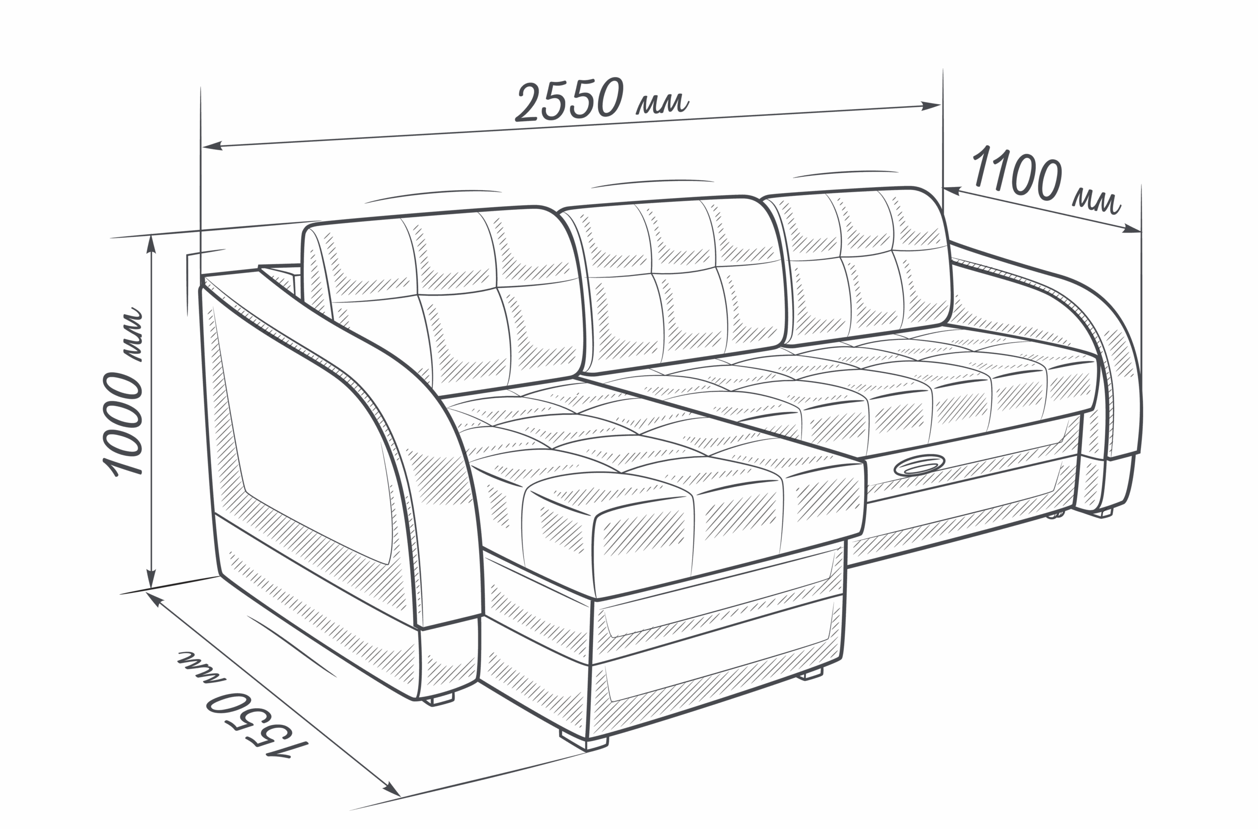 ДУГЛАС — диван угловой