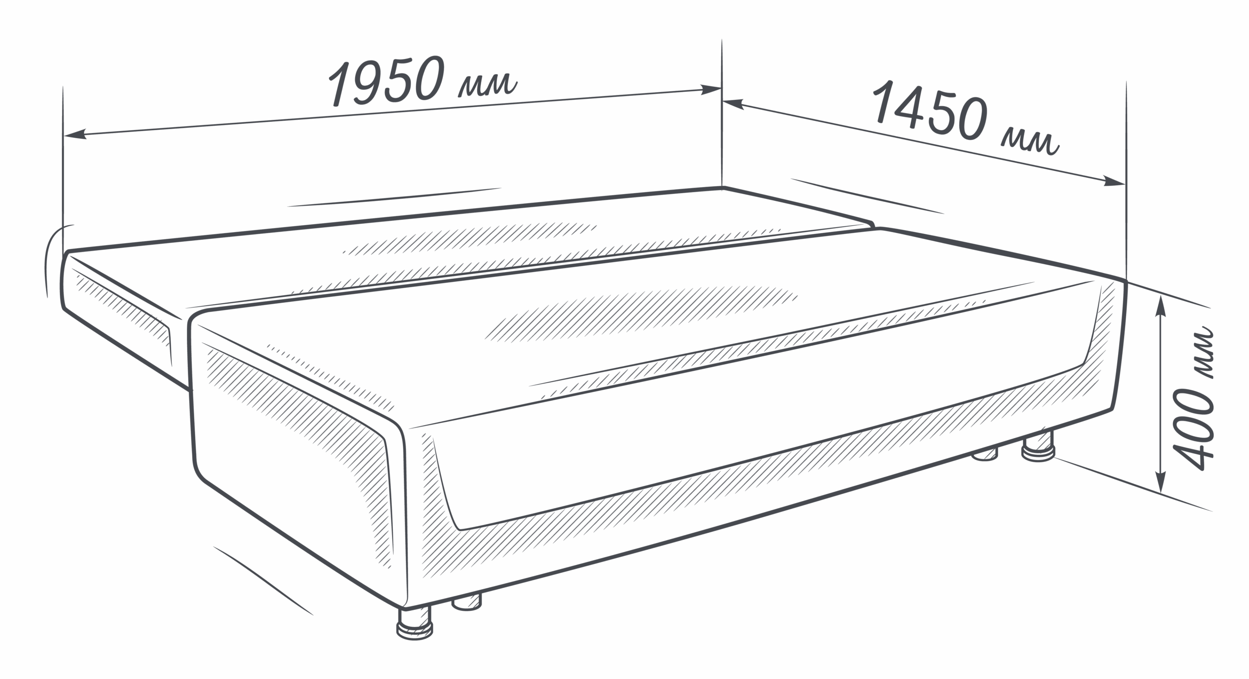 ХИЛТОН – диван прямой