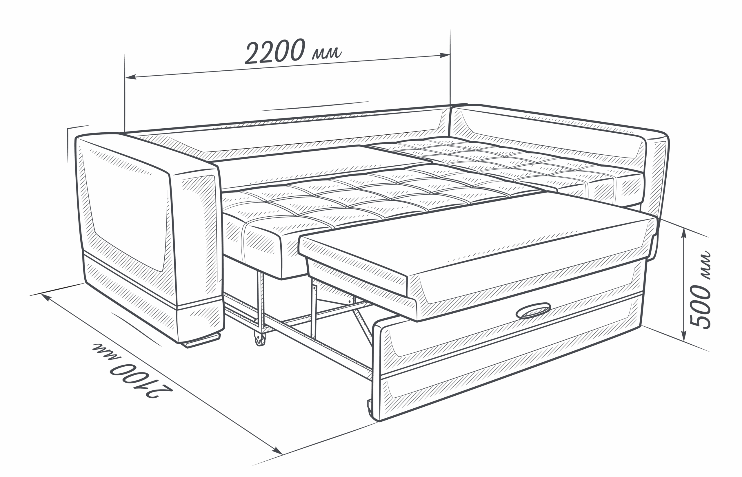 МАДРИД — диван угловой