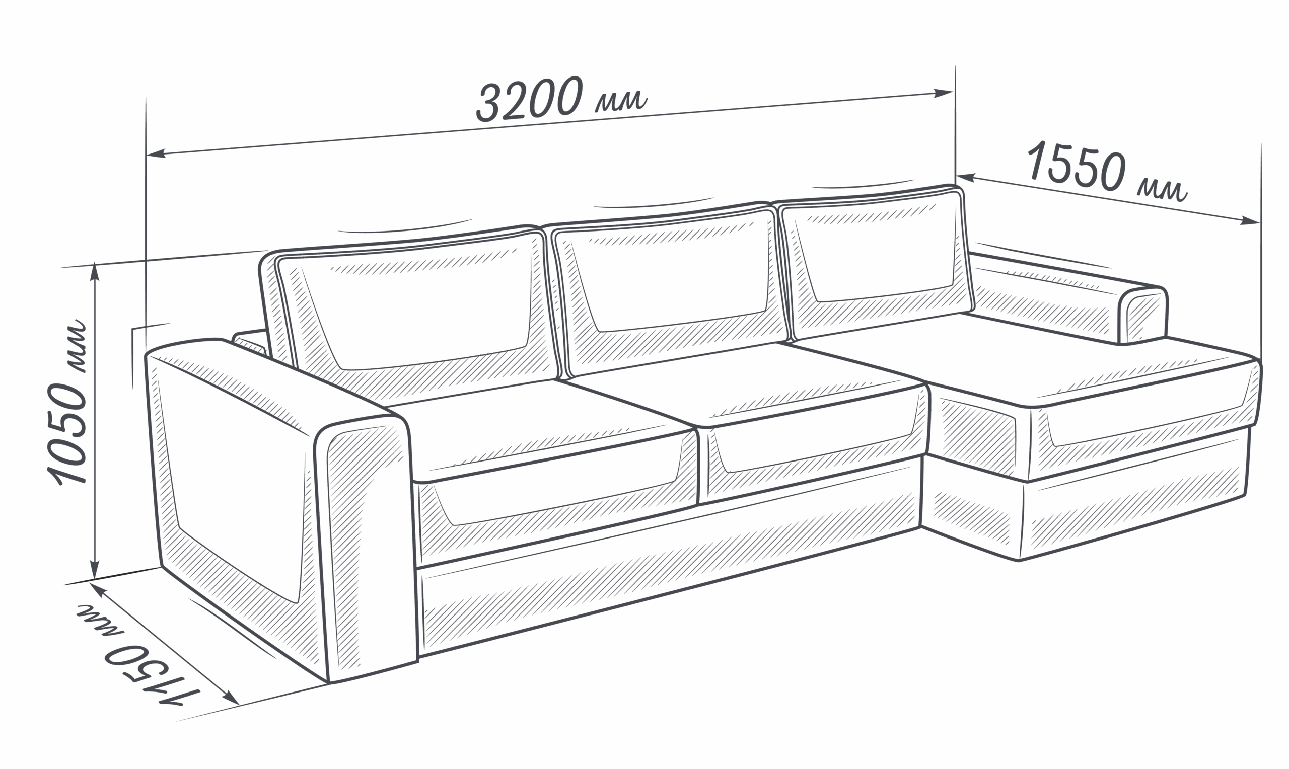 МАРСЕЛЬ — диван угловой