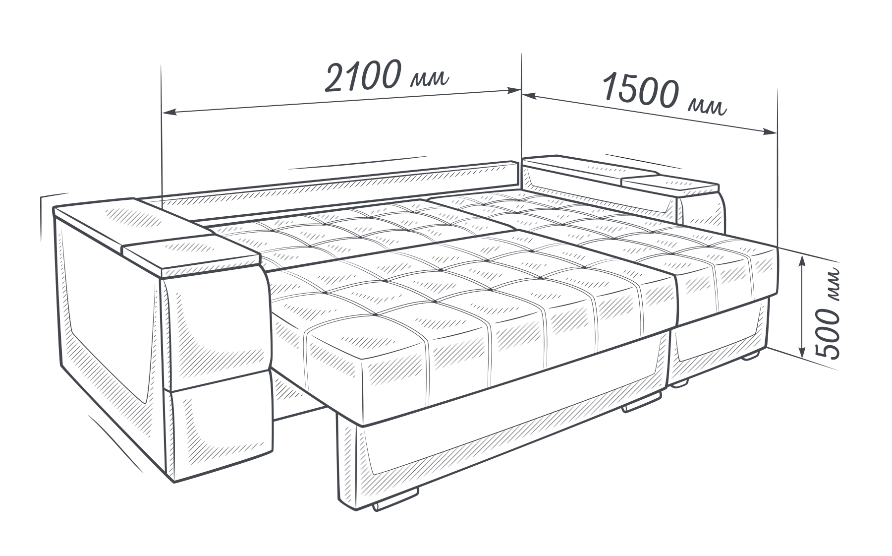 БРУКЛИН — диван угловой