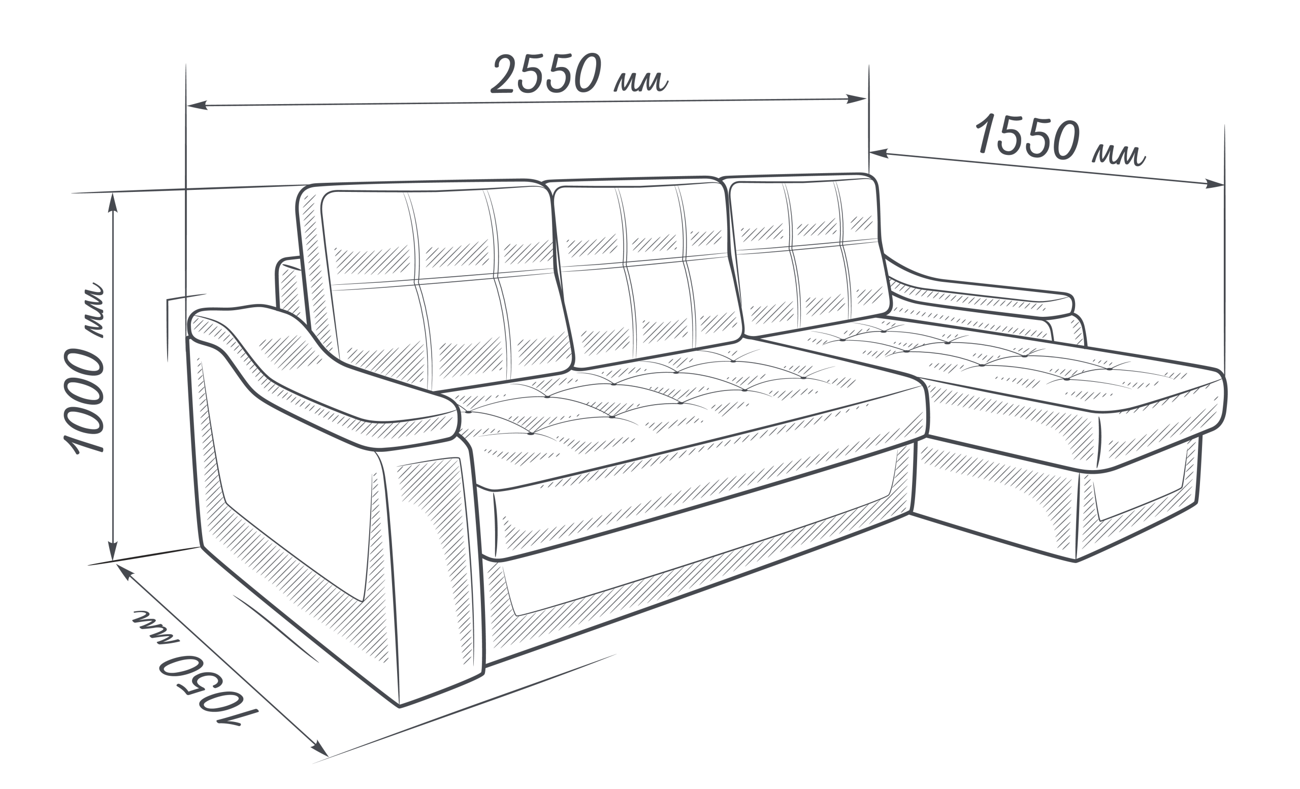 КАИР — диван угловой